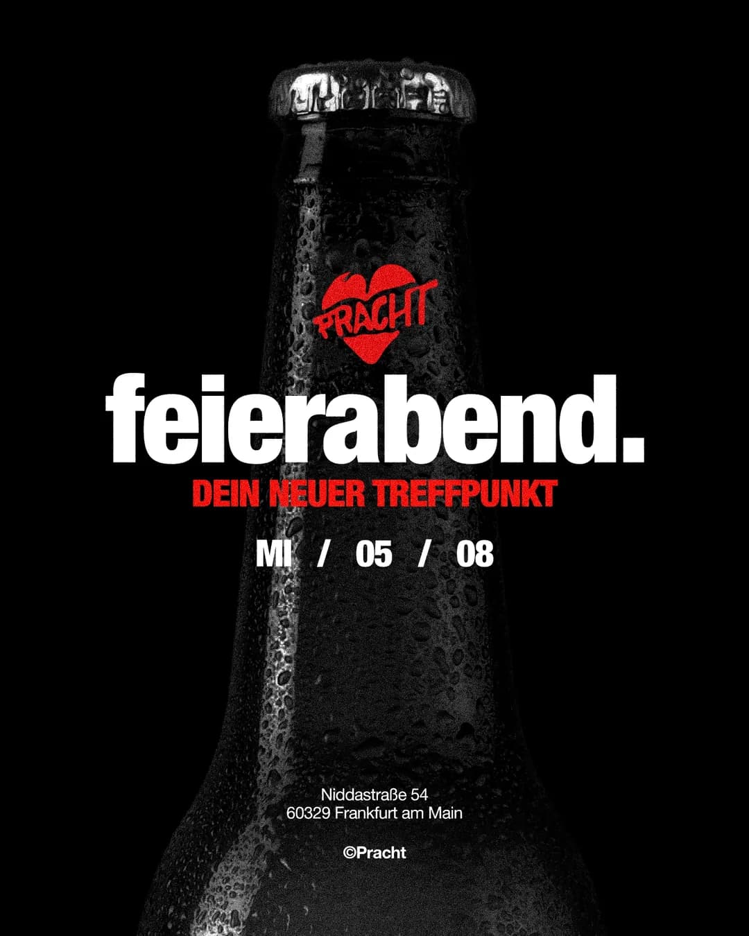 Flyer: feierabend. · YOUR NEW HANGOUT SPOT