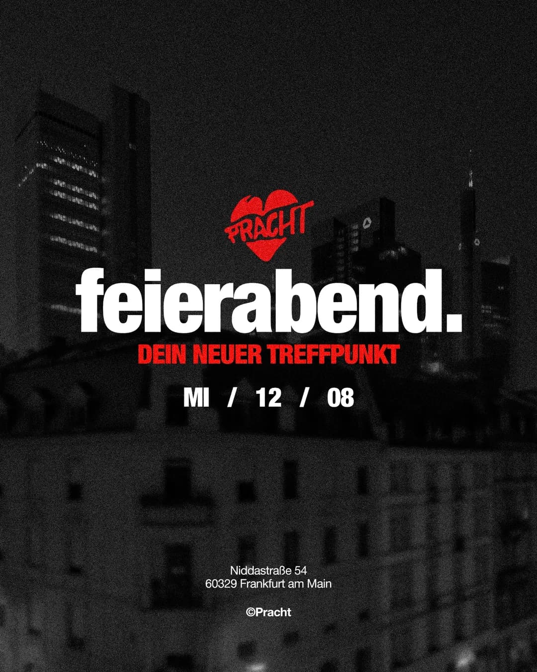 Flyer: feierabend. · YOUR NEW HANGOUT SPOT