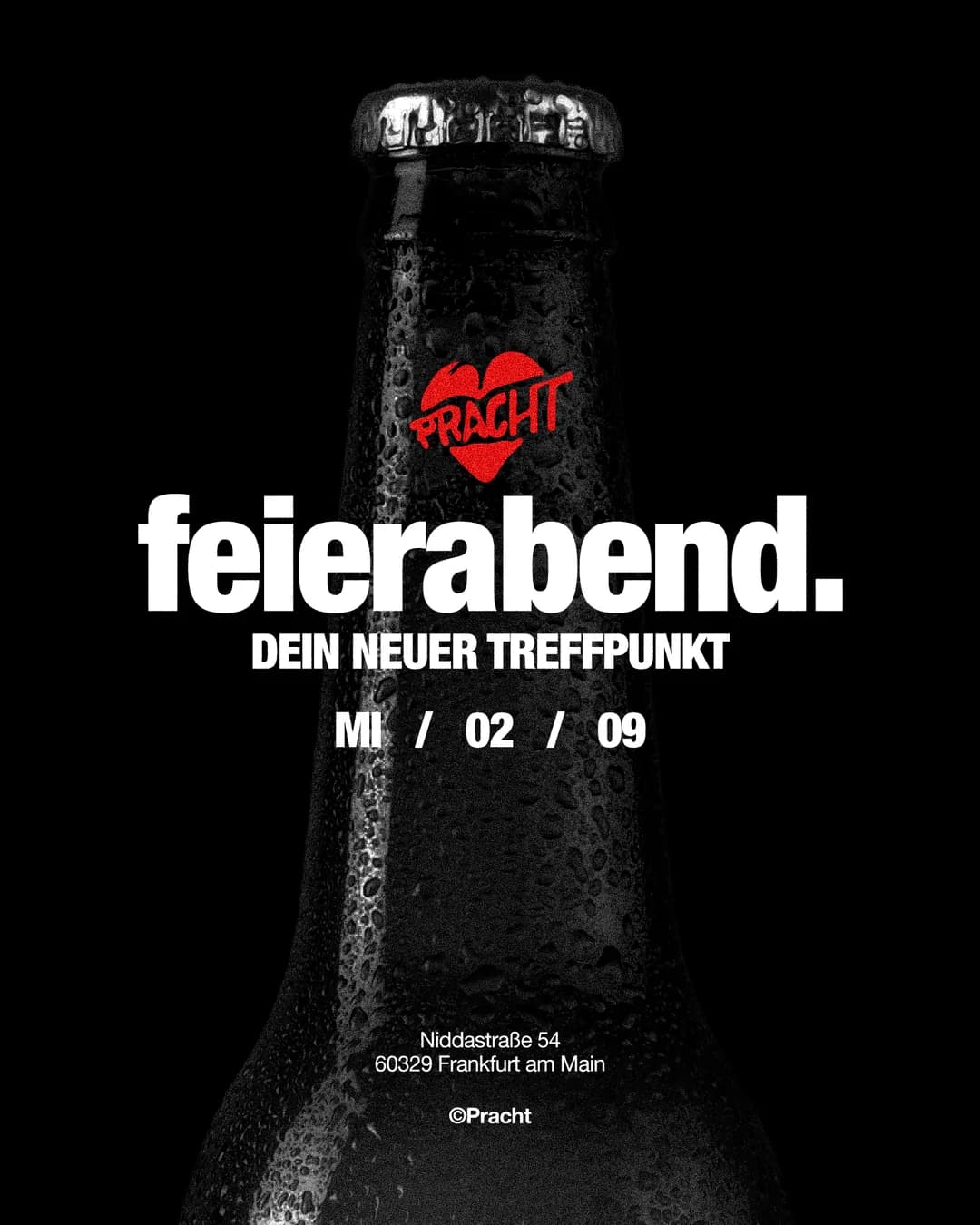 Flyer: feierabend. · YOUR NEW HANGOUT SPOT