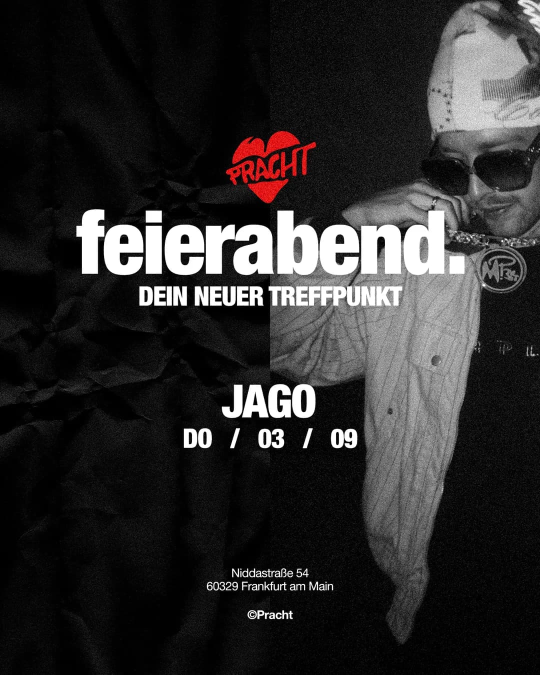 Flyer: feierabend. with JAGO